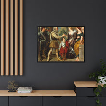 Henri IV Conferring the Regency upon Marie de' Medici (after Rubens) by Eugène Delacroix