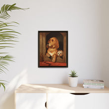 Dignity and Impudence by Sir Edwin Landseer (1877), Landseer’s dog painting of a bloodhound and a terrier - NOMADEN ART GALLERY
