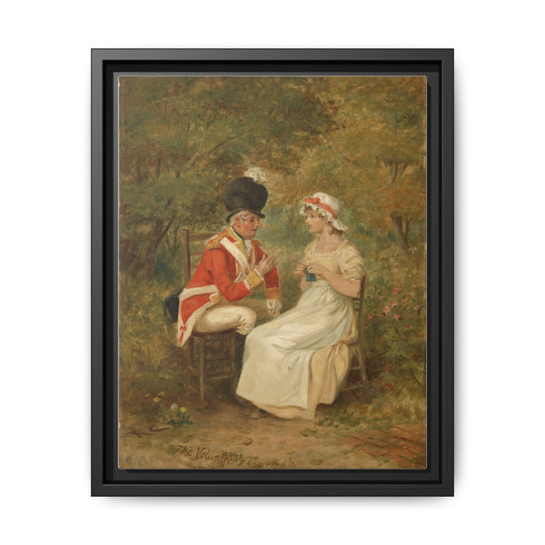 The Volunteer's Courtship, 1798 (c. 1870) by Randolph Caldecott - NOMADEN ART GALLERY
