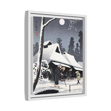 Moonlight on Snow (1936) print in high resolution by Hiroaki Takahashi
