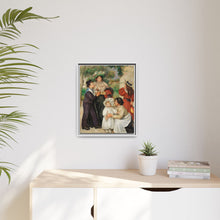 La familia del artista (La Famille de l'artiste) (1896) de Pierre-Auguste Renoir. 