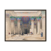 Grand Portico of the Temple of Philae Nubia illustration by David Roberts (1796–1864) - NOMADEN ART GALLERY