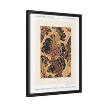 Flower pattern Art Deco stencil print in oriental style. Original from our own 1914 edition of Samarkande
