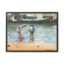 Boys Wading (1873) by Winslow Homer - NOMADEN ART GALLERY