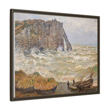 Claude Monet's Stormy Sea in Étretat (1883) - NOMADEN ART GALLERY