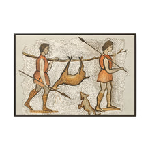 Hunter-Gatherer Mosaic: Vintage Encyclopaedia Art (1891) - NOMADEN ART GALLERY