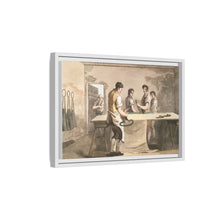 Illustration of the cloth dresser from The Costume of Yorkshire (1814) by George Walker