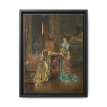 The Visit (c. 1870) by Alfred Stevens: A Glimpse into 19th-Century Elegance - NOMADEN ART GALLERY