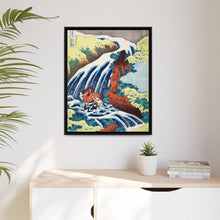 Hokusai's The Yoshitsune horse-washing falls at Yoshino, Izumi Province (1833–1834) - NOMADEN ART GALLERY