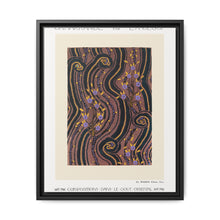 Art Deco Flower pattern pochoir print in oriental style - NOMADEN ART GALLERY