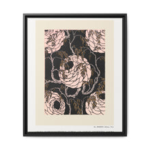 Flower pattern Art Deco stencil print in oriental style. Original from our own 1914 edition of Samarkande - NOMADEN ART GALLERY