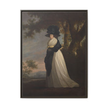 Portrait of a Lady Wearing an Elaborate Hat (1785-90) by British - NOMADEN ART GALLERY