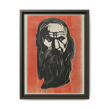 Head of an Old Man with Beard (1902) by Edvard Munch - NOMADEN ART GALLERY