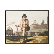 Illustration of the collier from The Costume of Yorkshire (1814) by George Walker - NOMADEN ART GALLERY