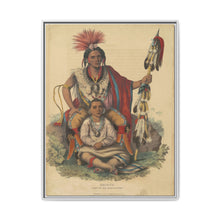 Keokuk, Chief of the Sacs and Foxes (1838) by Alfred Hoffy, Charles Bird King - NOMADEN ART GALLERY