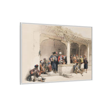 The coffee shop illustration by David Roberts (1796–1864)