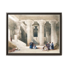 Temple of Egyptian illustration by David Roberts (1796–1864) - NOMADEN ART GALLERY