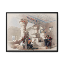 Deir el Medina (Dayr al Madinah) is an ancient Egyptian village which was home to the artisans who worked on the tombs in the Valley of the Kings illustration by David Roberts - NOMADEN ART GALLERY