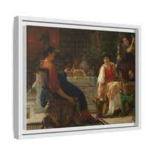 Preparations for the Festivities (The Floral Wreath) (1866) by Sir Lawrence Alma Tadema