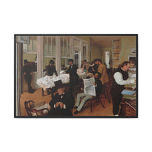 A Cotton Office in New Orleans (1873) by Edgar Degas - NOMADEN ART GALLERY