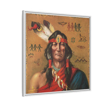 Indian chief portrait illustration