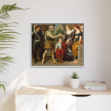 Henri IV Conferring the Regency upon Marie de' Medici (after Rubens) by Eugène Delacroix
