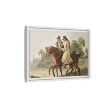 Illustration of farmers from The Costume of Yorkshire (1814) by George Walker