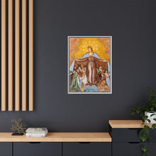 Fresco of Virgin-of-Mercy on the northern wall of the subsidiary church Saint Anna in Saager
