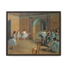Edgar Degas's The Dance Foyer at the Opera on the rue Le Peletier (1872) - NOMADEN ART GALLERY