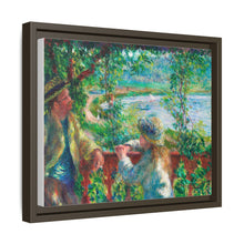 Cerca del lago (1879-1890) de Pierre-Auguste Renoir
