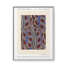 Botanical pochoir pattern in Art Deco oriental style. Original from our own 1914 edition of Samarkande - NOMADEN ART GALLERY