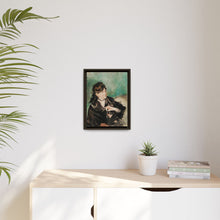Retrato de Berthe Morisot con un abanico (1874) de Édouard Manet.