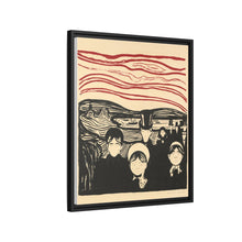 Edvard Munch's Anxiety (Angst) (1896) - NOMADEN ART GALLERY