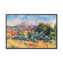 Montagne Sainte-Victoire (Paysage) (1889) by Pierre-Auguste Renoir - NOMADEN ART GALLERY