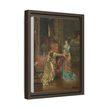 The Visit (c. 1870) by Alfred Stevens: A Glimpse into 19th-Century Elegance