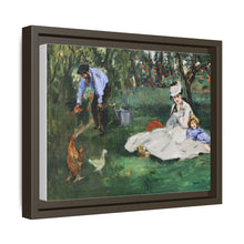 La familia Monet en su jardín de Argenteuil (1874) de Édouard Manet 