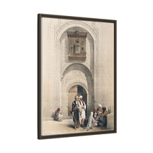 Modern mansion showing the arabesque architecture of Cairo illustration by David Roberts (1796–1864)
