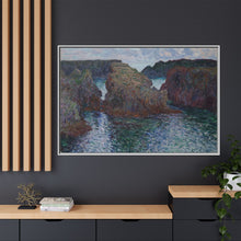 Rocks at Port-Goulphar, Belle-Île by Claude Monet - NOMADEN ART GALLERY