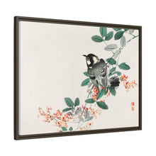 Black-capped chickadee by Kōno Bairei (1844-1895)