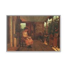 Girl Shelling Peas (ca.1873) by Winslow Homer - NOMADEN ART GALLERY