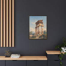 A Temple Ruin in Agrigento (c. 1825) by Carl Wilhelm Götzloff: A Classical Landscape