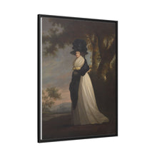 Portrait of a Lady Wearing an Elaborate Hat (1785-90) by British