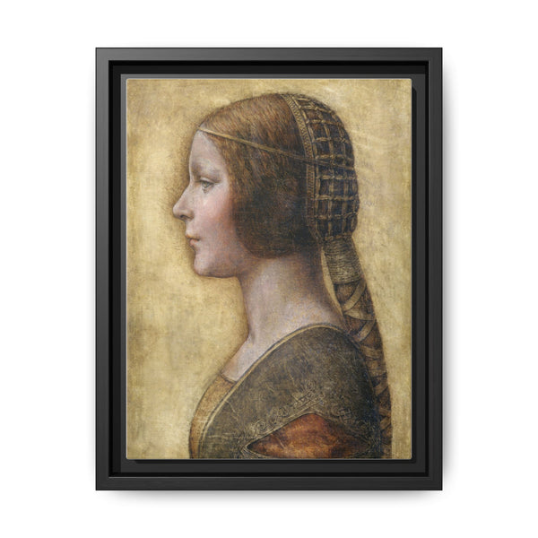 Leonardo da Vinci's Profile of a Young Fiancée (1495) - NOMADEN ART GALLERY