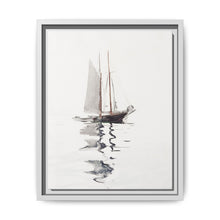 Two–masted Schooner with Dory (1894) by Winslow Homer - NOMADEN ART GALLERY