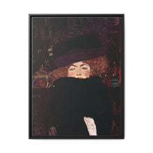 Gustav Klimt's Dame mit Hut und Federboa (1909) - NOMADEN ART GALLERY