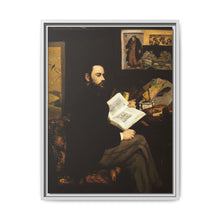 Portrait of Emile Zola (1868) by Edouard Manet - NOMADEN ART GALLERY