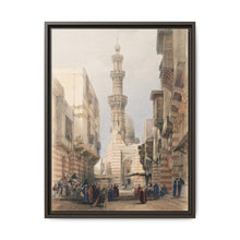 Bullack Cairo illustration by David Roberts (1796–1864) - Canvas Wall Art - NOMADEN ART GALLERY