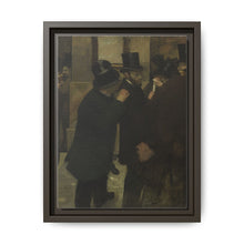 Portraits at the Stock Exchange (1878-1879) by Edgar Degas - NOMADEN ART GALLERY