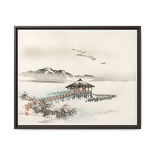 Cottage by the sea by Kōno Bairei (1844-1895) - NOMADEN ART GALLERY