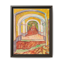 Corridor in the Asylum (1889) by Vincent Van Gogh - NOMADEN ART GALLERY